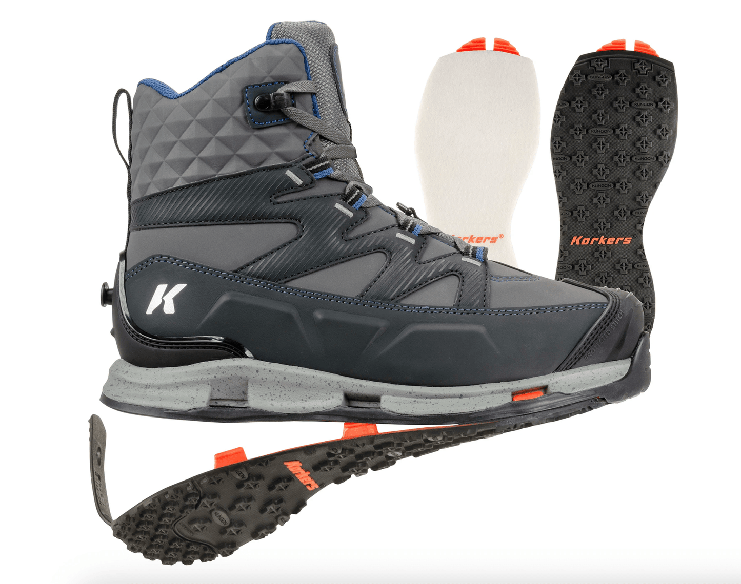 Korkers Bantam Lite - Spawn Fly Fish - Korkers