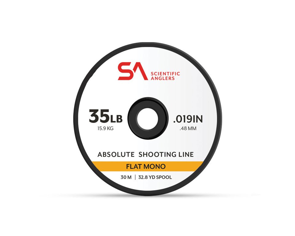 Scientific Anglers Absolute Flat Mono Shooting Line - Spawn Fly Fish - Scientific Anglers