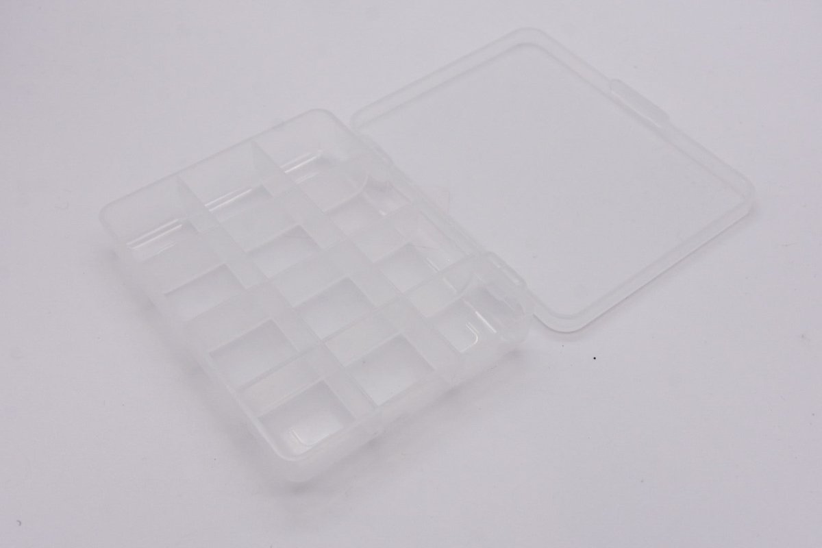 12 Compartment Box for Flies, Shanks, & Beads - Spawn Fly Fish - Spawn Fly Fish