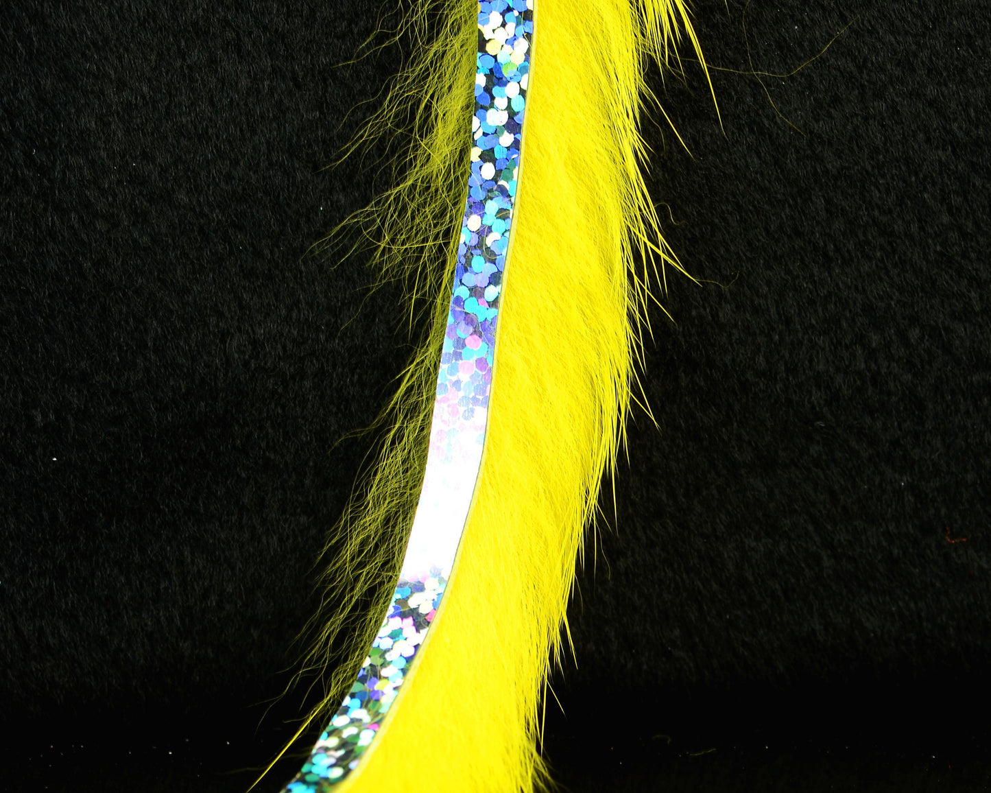 Hareline Magnum Bling Rabbit Strips - Spawn Fly Fish - Hareline Dubbin