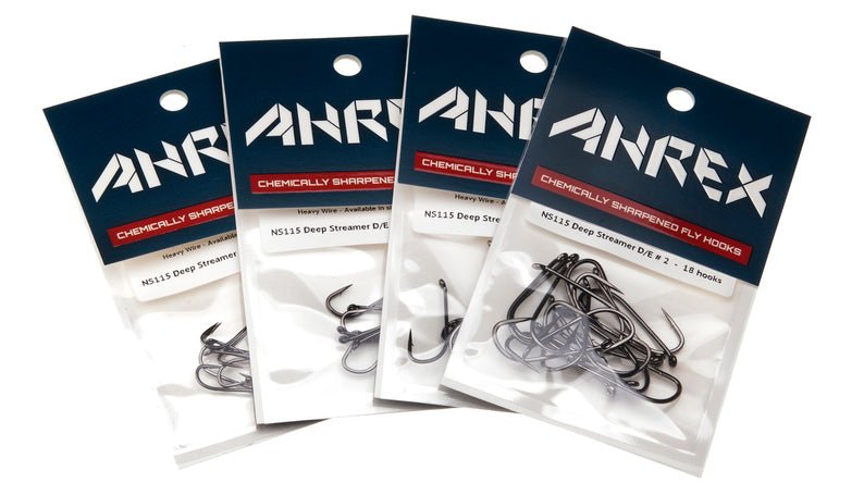 Ahrex NS115 Nordic Salt Deep Streamer Hook - Spawn Fly Fish - Ahrex Hooks