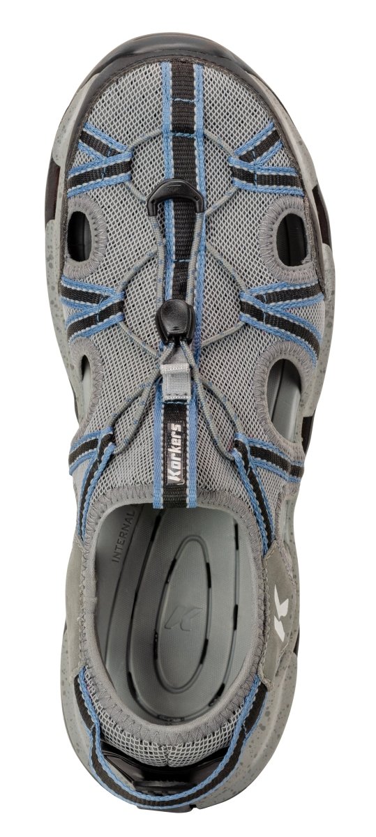 Korkers Swift Current Sandal - Spawn Fly Fish - Korkers