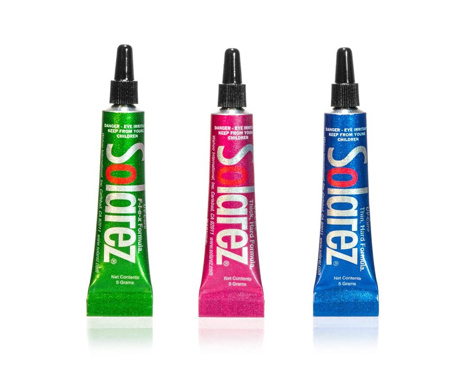 Solarez Fly-Tie UV Resins - 3 Pack - Spawn Fly Fish - Solarez