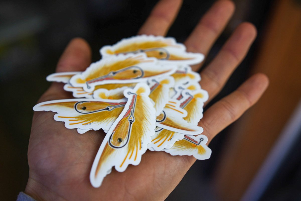 Spawn Muncy Jig Shank Stickers - Spawn Fly Fish - Spawn Fly Fish