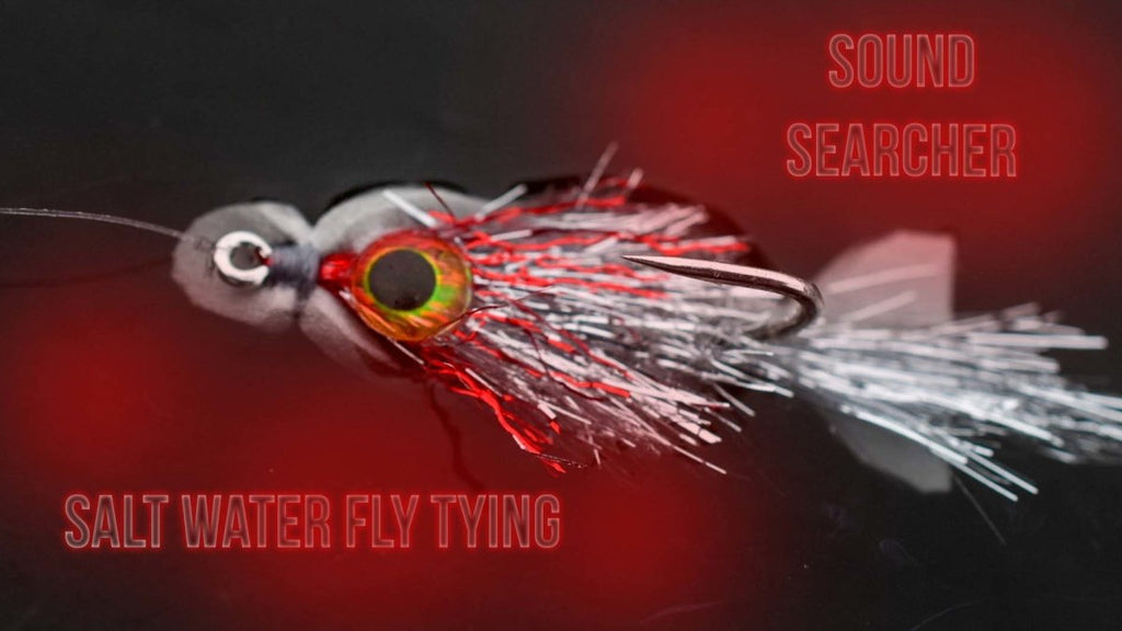 Baitfish fly that is fished on the surface and designed for searun cutthroat in Puget Sound.