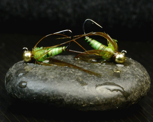 Caddis Pupa using a touch of Spawn Simi Seal! - Spawn Fly Fish