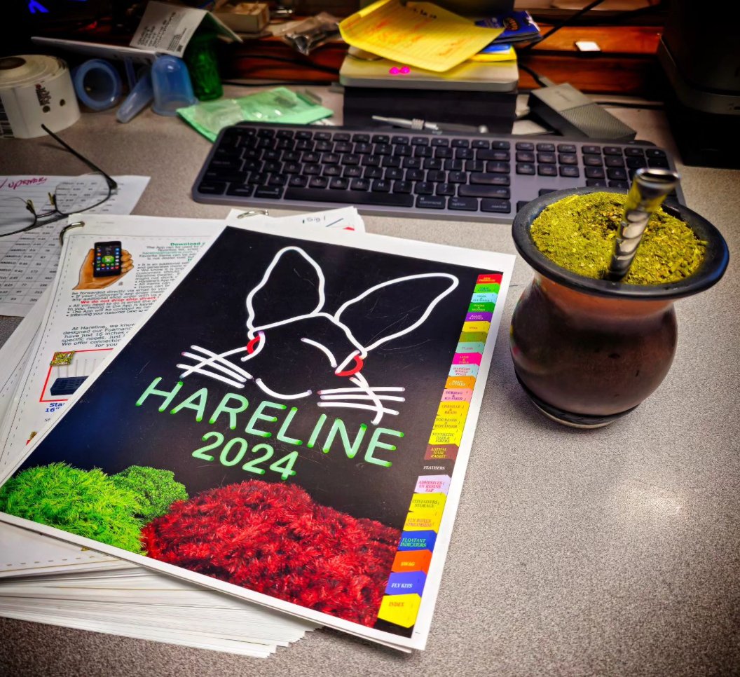 Hareline Dubbin Catalog A Driving Force for Fly Shops What they Do