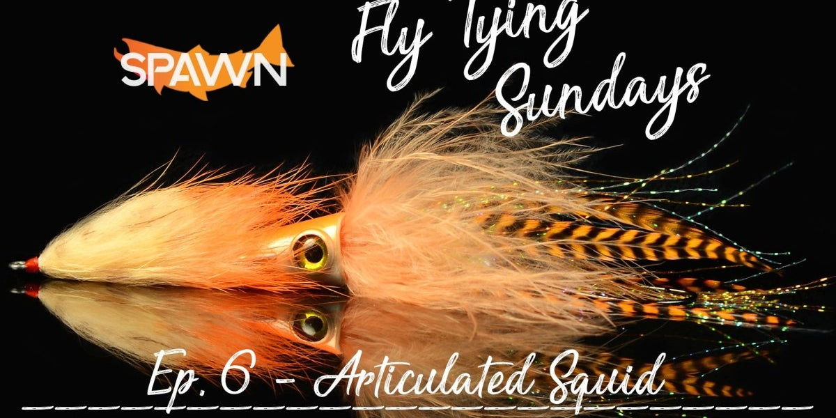 How To Tie an Articulated Squid for Saltwater Fly Fishing– Spawn