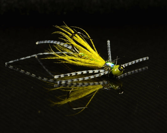 Unique Fly Pattern: Pete's First Down Dragon - Spawn Fly Fish