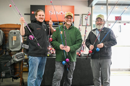 Spawn Fly Fish and Klineline Kids Fishing - Free Rods for Black Lake Fishing Derby - Spawn Fly Fish