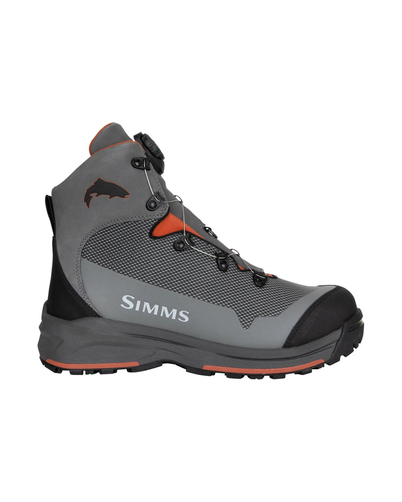 Simm's Men's Guide BOA Wading Boot - Vibram Sole - Spawn Fly Fish - Simms