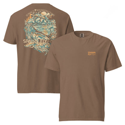 Spawn Heavyweight Ilwaco T-Shirt - Spawn Fly Fish - Spawn Fly Fish