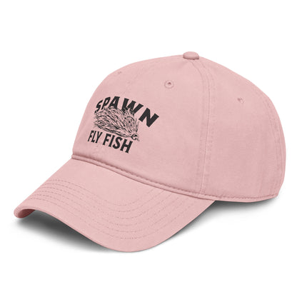 Spawn Garment Washed Baseball Cap - Spawn Fly Fish - Spawn Fly Fish