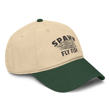 Spawn Garment Washed Baseball Cap - Spawn Fly Fish - Spawn Fly Fish