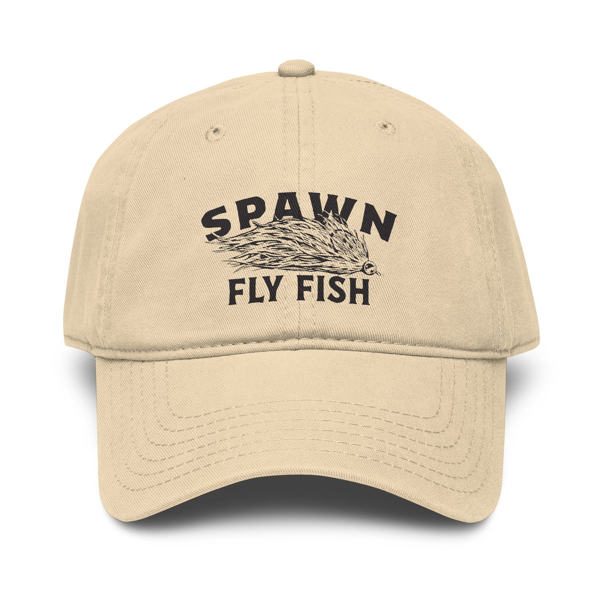 Spawn Garment Washed Baseball Cap - Spawn Fly Fish - Spawn Fly Fish