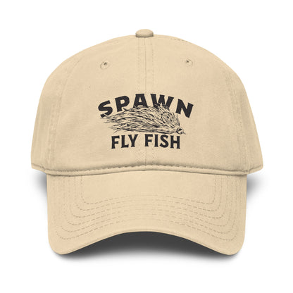 Spawn Garment Washed Baseball Cap - Spawn Fly Fish - Spawn Fly Fish