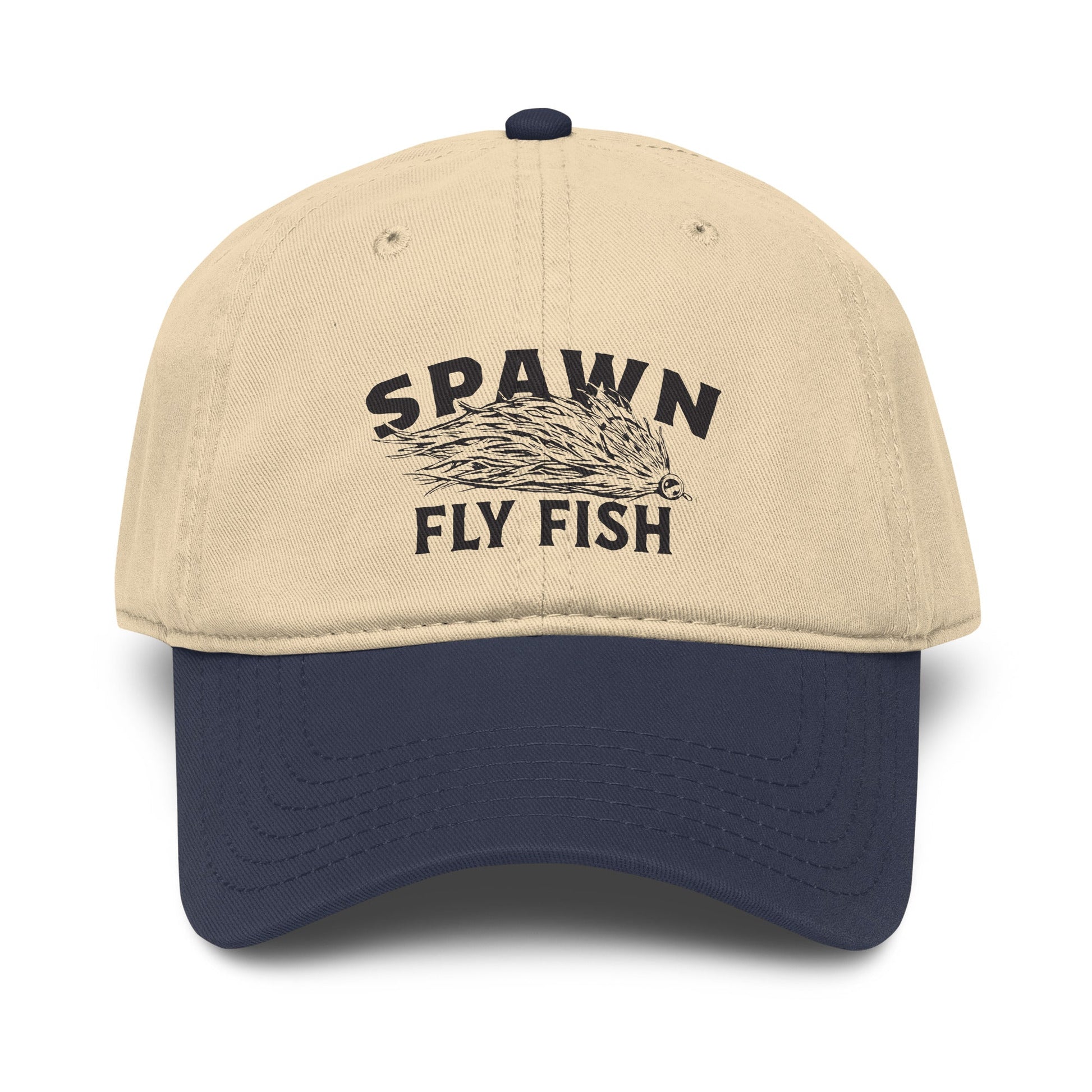 Spawn Garment Washed Baseball Cap - Spawn Fly Fish - Spawn Fly Fish