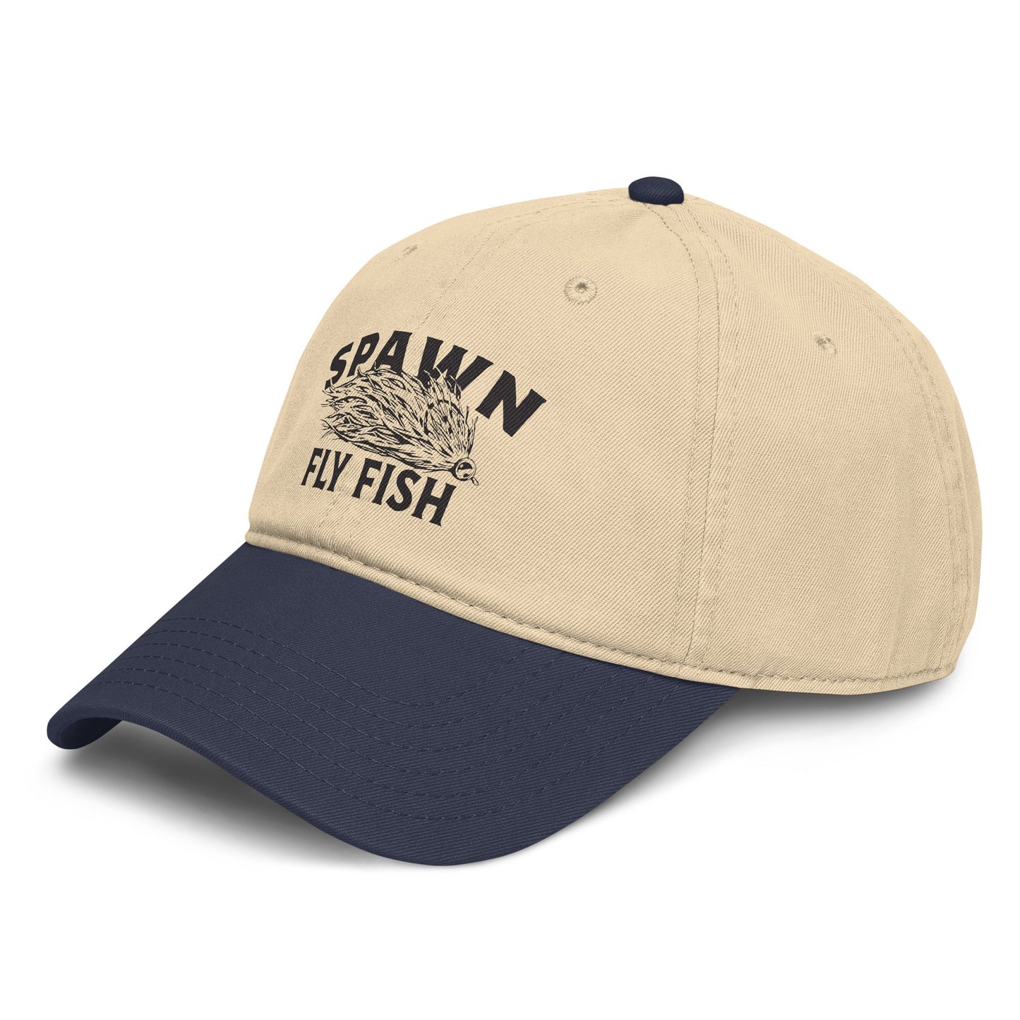 Spawn Garment Washed Baseball Cap - Spawn Fly Fish - Spawn Fly Fish