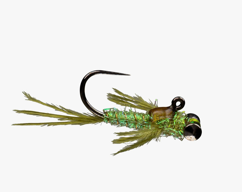 RIO's Morrish Level Headed Damsel Olive - Spawn Fly Fish - RIO