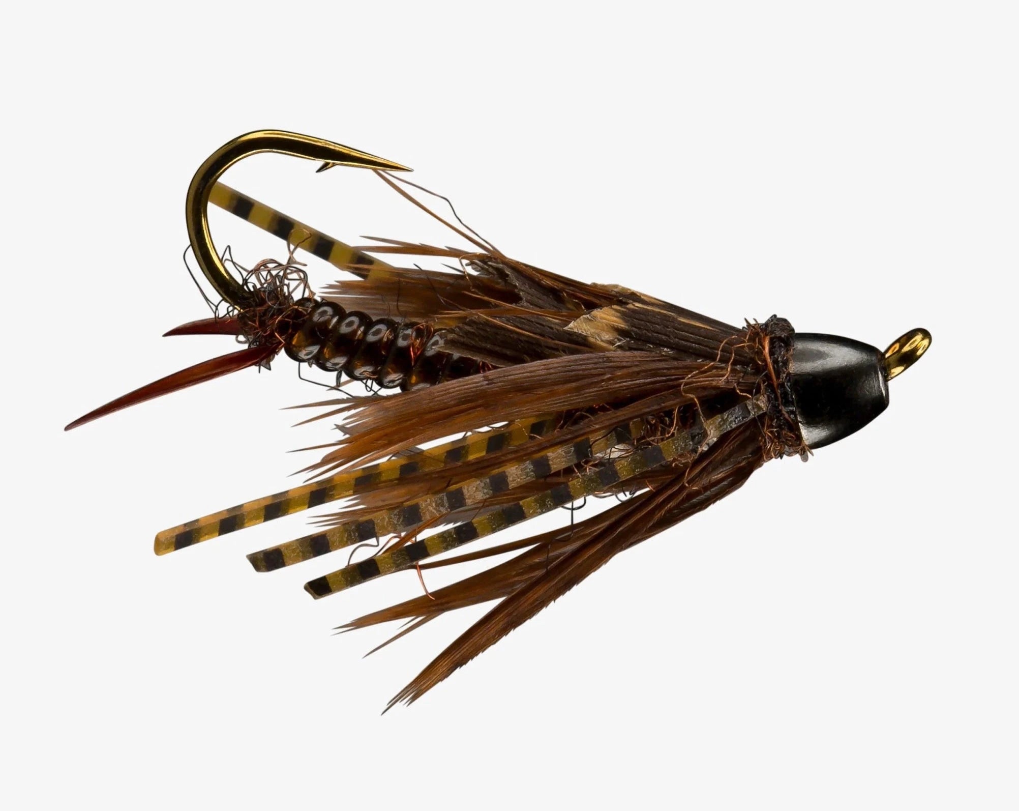 Spawn Flies RIO's Hook Up Stone Black Brown - Spawn Fly Fish – Spawn Fly Fish