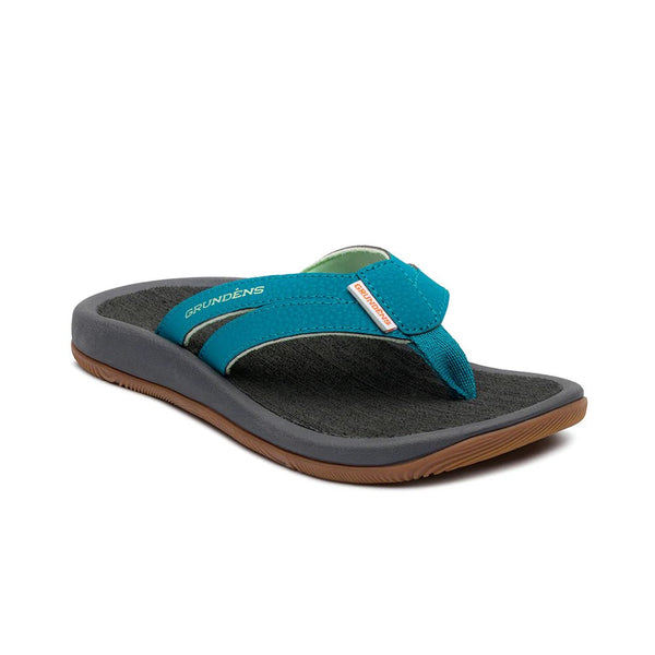 Grundens Womens Deck - Mate 5 Point Sandal - Spawn Fly Fish - Grundens