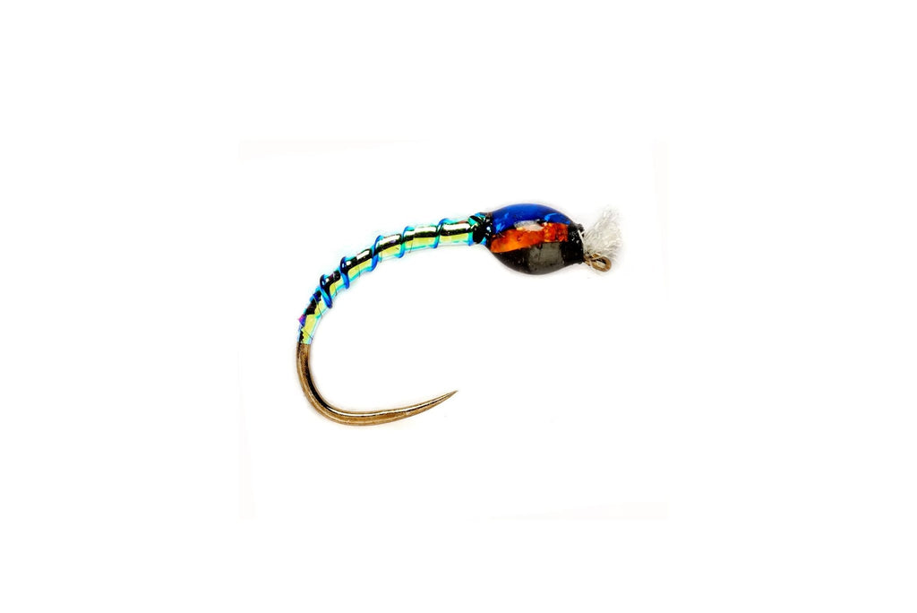 Fulling Mill - OIL SLICK BUZZER OPAL & RED - Spawn Fly Fish - Fulling Mill