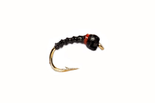 Fulling Mill - BOROFF'S GLASS HEAD HOTTIE BLACK - Spawn Fly Fish - Fulling Mill