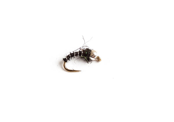 Fulling Mill - BIOT PUPA BLACK & SILVER - Spawn Fly Fish - Fulling Mill