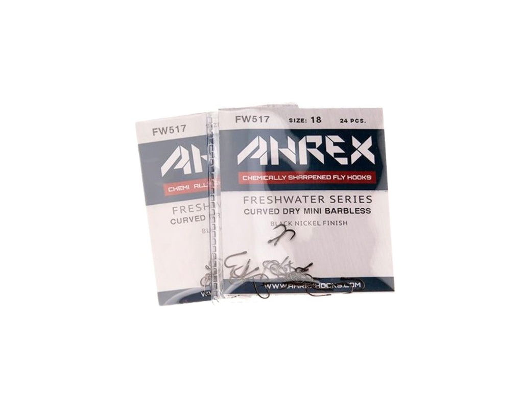 Ahrex FW517 Curved Dry Mini Barbless - Spawn Fly Fish - Ahrex Hooks