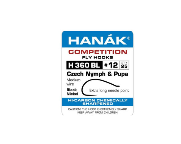 Hanak Competition Hooks - Model 360 - Spawn Fly Fish - Hanak