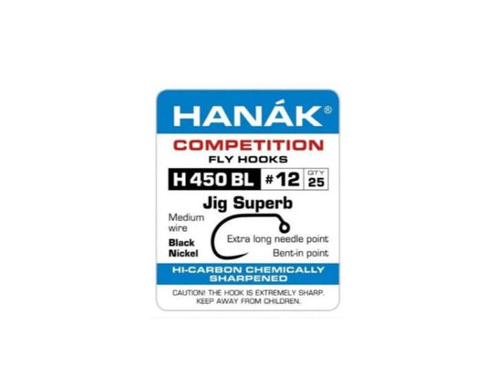 Hanak Competition Hooks - Model 450 - Spawn Fly Fish - Hanak
