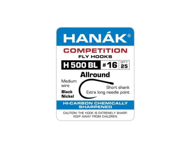Hanak Competition Hooks - Model 500 - Spawn Fly Fish - Hanak