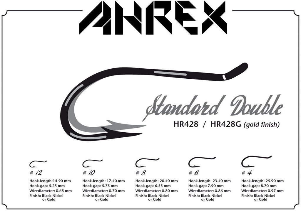 Ahrex Home Run - HR428 Tying Double - Spawn Fly Fish - Ahrex Hooks
