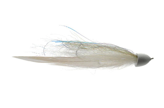 MIYAWAKI'S SURF SMELT - OLIVE/WHITE - FM - Spawn Fly Fish - Rainys