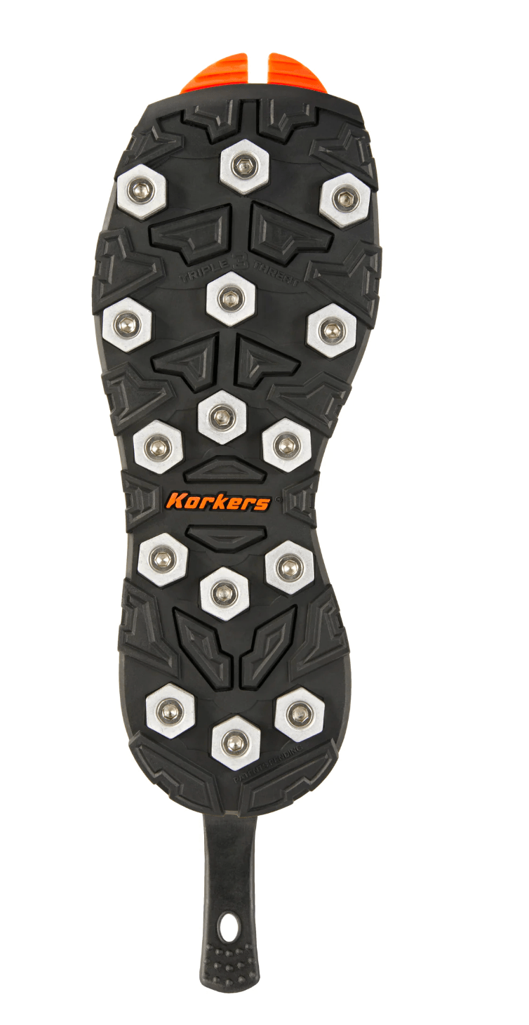Korkers Omnitrax Triple Threat Aluminum HEX Disc Soles - Spawn Fly Fish - Spawn Fly Fish