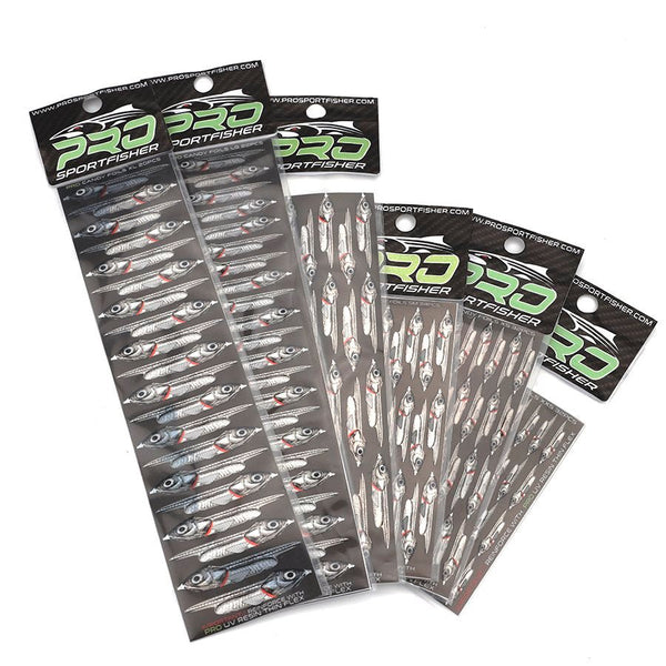 Pro Sportfisher Candy Foils Silver Holograpic - Spawn Fly Fish - Pro Sportfisher