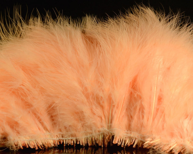 Spawn's Fl. Southern Peach Extra Select Strung Marabou - Spawn Fly Fish - Spawn Fly Fish