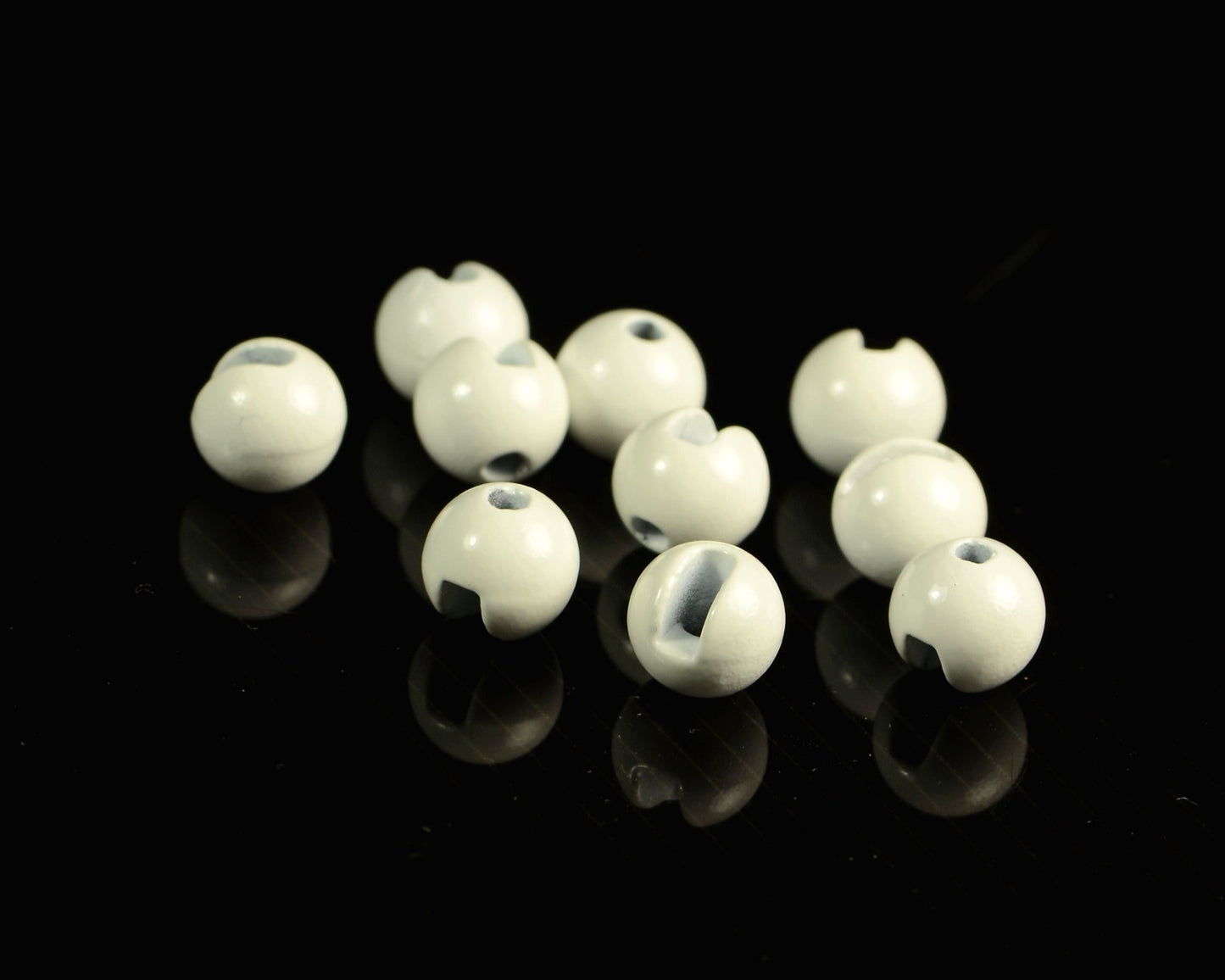 Spawn's Super Tungsten Slotted Beads - Spawn Fly Fish - Hareline Dubbin