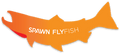 Spawn Fish Logo Stickers - Spawn Fly Fish - Spawn Fly Fish