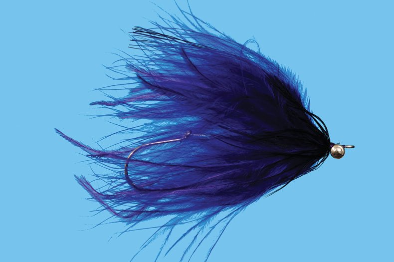 Solitude Reverse Marabou Fly - Spawn Fly Fish - Solitude