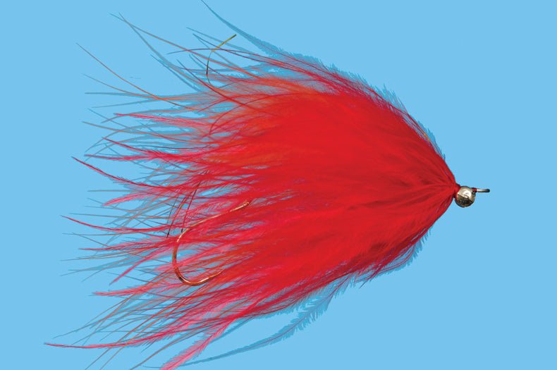 Solitude Reverse Marabou Fly - Spawn Fly Fish - Solitude