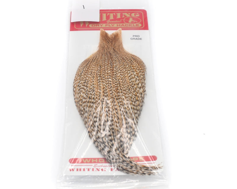 Whiting Farms Dry Fly Hackle - Pro Grade Cape - Spawn Fly Fish - Whiting Farms