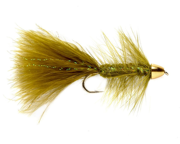 Nymphomatriarchuv Green Nymph Fly Lures 6-pack - Versatile Trout