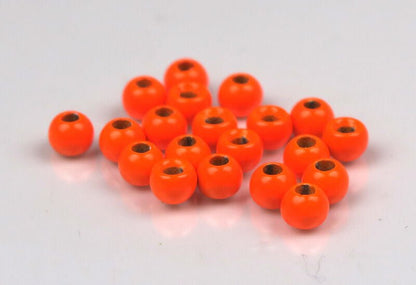 Hareline Fluorescent Plummeting Tungsten Beads - Spawn Fly Fish - Hareline Dubbin