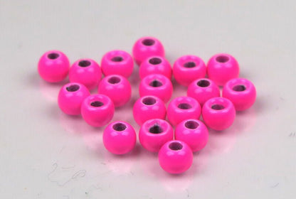 Hareline Fluorescent Plummeting Tungsten Beads - Spawn Fly Fish - Hareline Dubbin