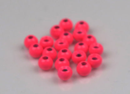 Hareline Fluorescent Plummeting Tungsten Beads - Spawn Fly Fish - Hareline Dubbin