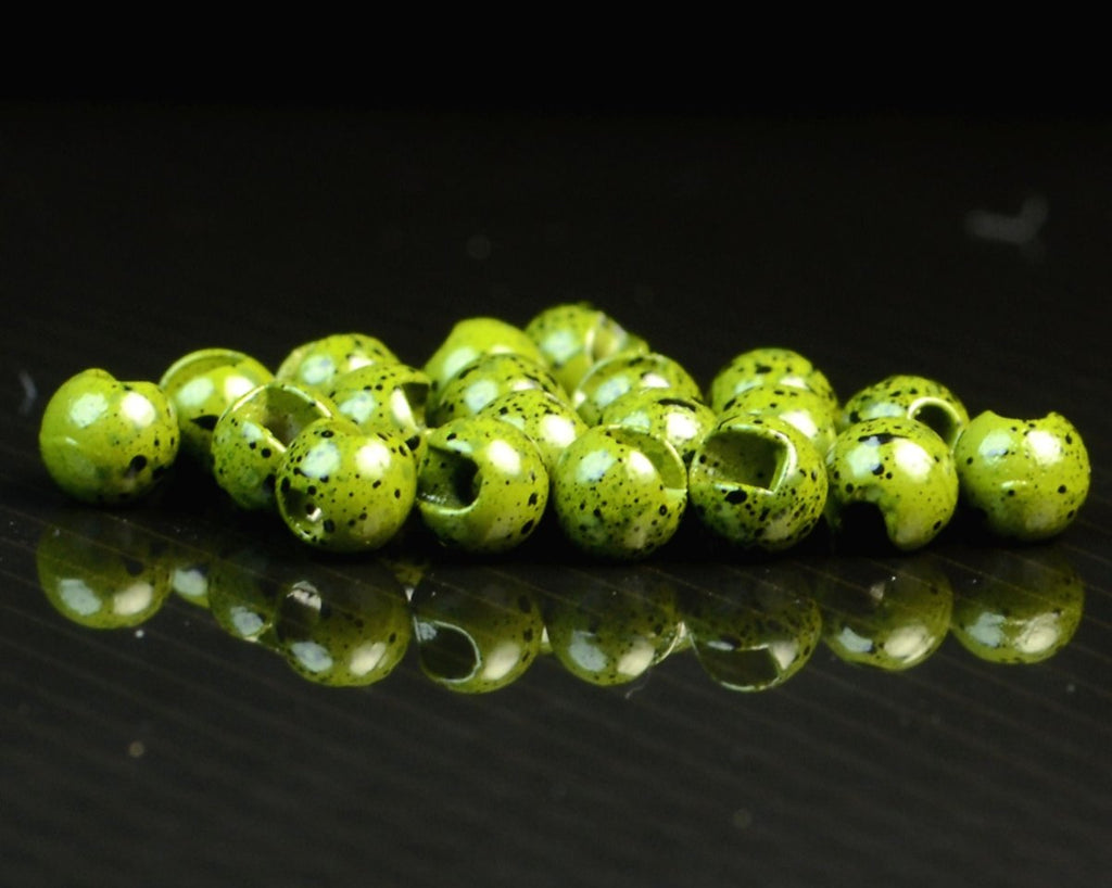 Hareline Slotted Tungsten Beads (1.5mm - 2.8mm) - Spawn Fly Fish - Hareline Dubbin