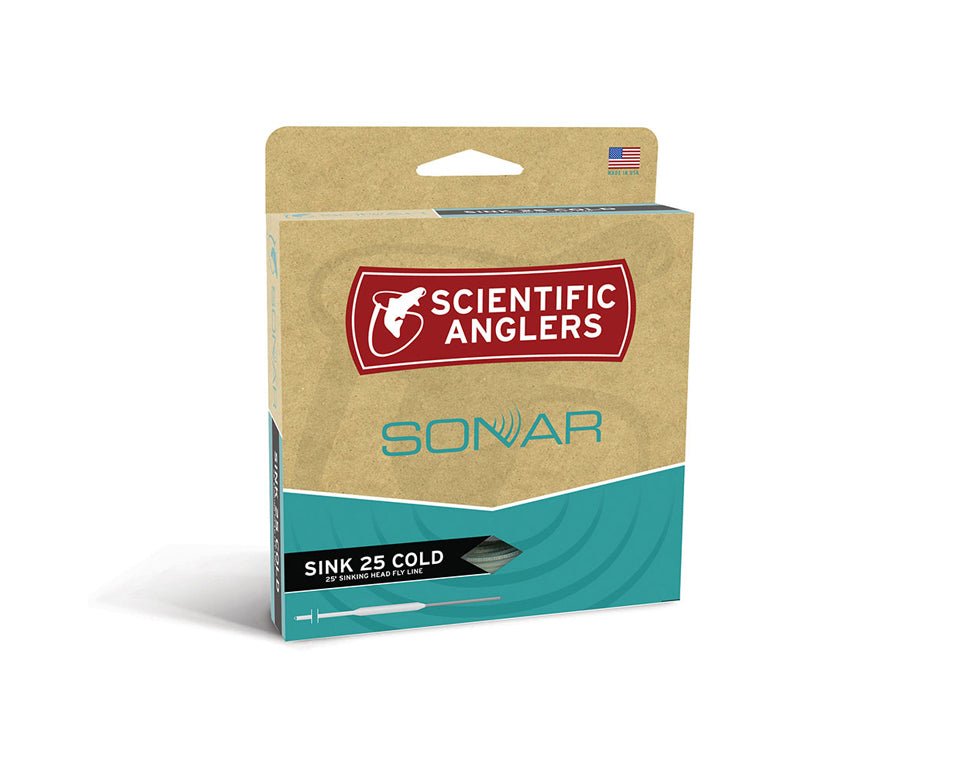 Scientific Anglers Sonar Sink 25 Cold Fly Line - Spawn Fly Fish - Scientific Anglers