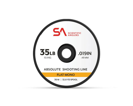 Scientific Anglers Absolute Flat Mono Shooting Line - Spawn Fly Fish - Scientific Anglers