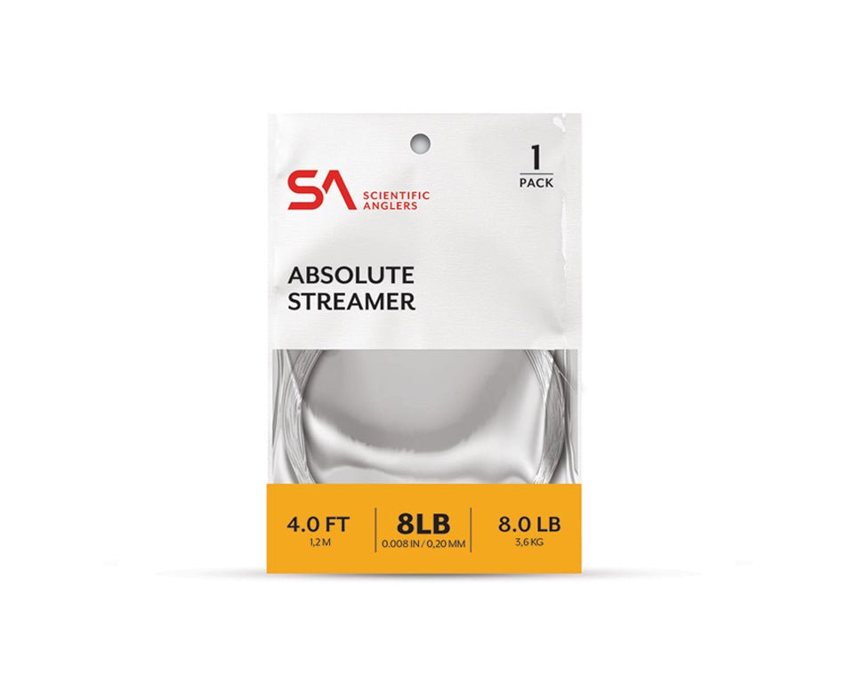 Scientific Anglers Absolute Streamer Leader - Spawn Fly Fish - Scientific Anglers